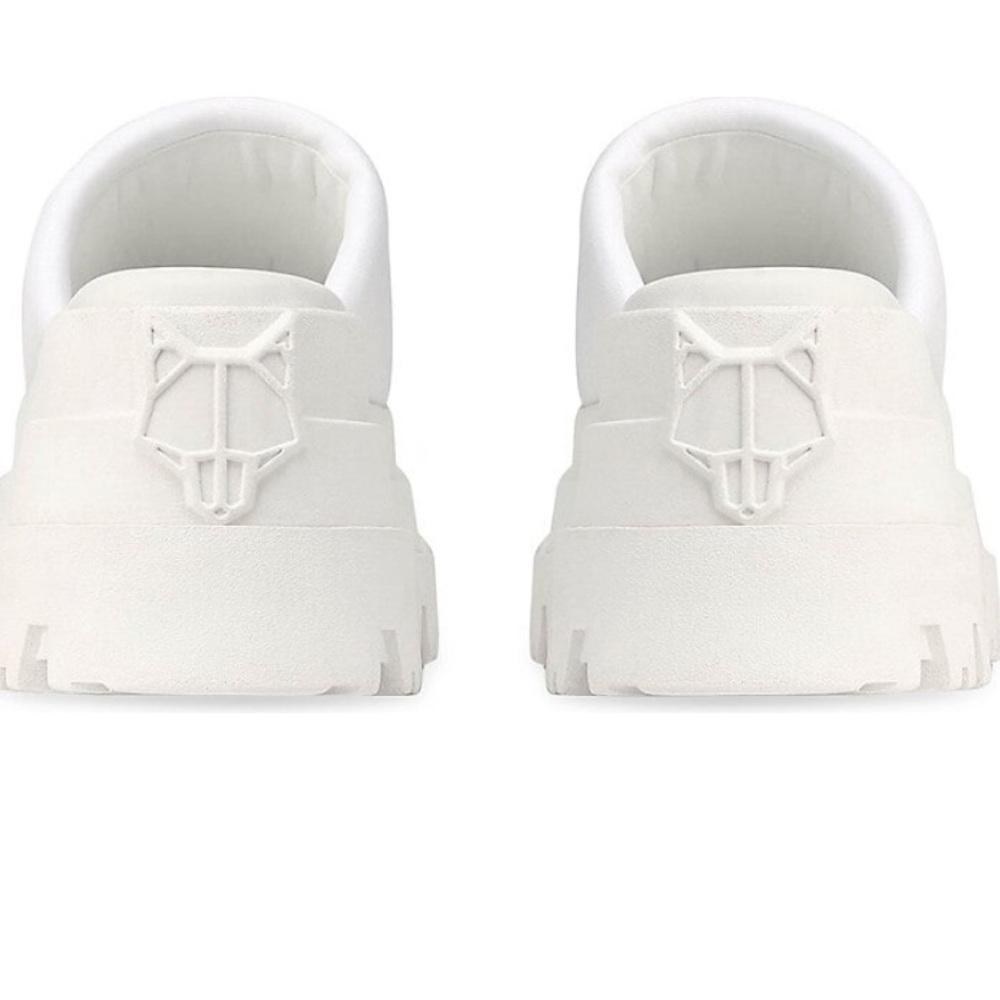 NAKED WOLFE Delicious Sandals Platform Shoes in White NEW - Picture 3 of 16